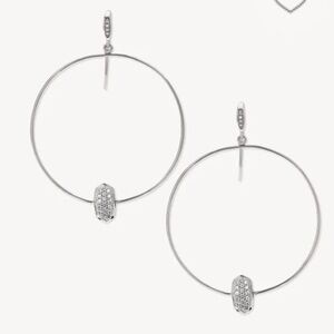 Kendra Scott 14K White Gold Elora NEW